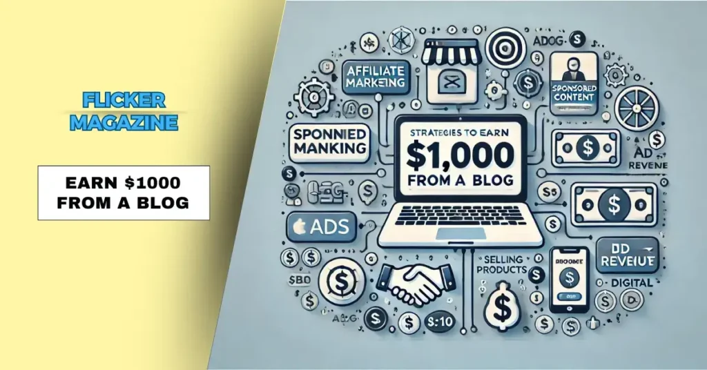 How to Earn $1,000 from a Blog